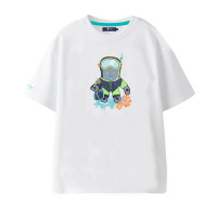 Camiseta El Pulpo Snorkel Para Niños 