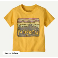 Camiseta Patagonia Fitz Roy Skies Para Bebé