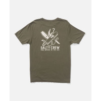 Camiseta Salty Crew Pocket Knife Para Hombre