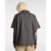 Camisa Vans Cassidy Camp Para Mujer