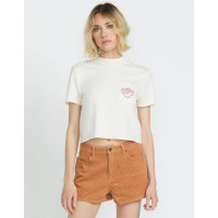 Camiseta Volcom Pocket Dial Para Mujer