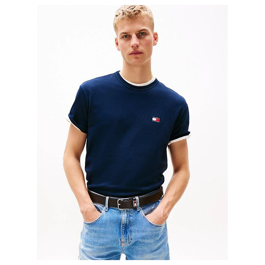 Camiseta Tommy Hilfiger Badge Para Hombre