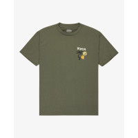 Camiseta Rvca Deep Think Para Hombre