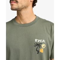 Camiseta Rvca Deep Think Para Hombre