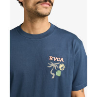 Camiseta Rvca Deep Think Para Hombre