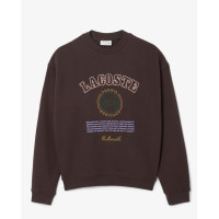 Sudadera Lacoste Marrón Para Hombre