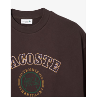 Sudadera Lacoste Marrón Para Hombre