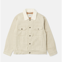 Chaqueta Rhythm Flannel Lined Cord Trucker Para Hombre