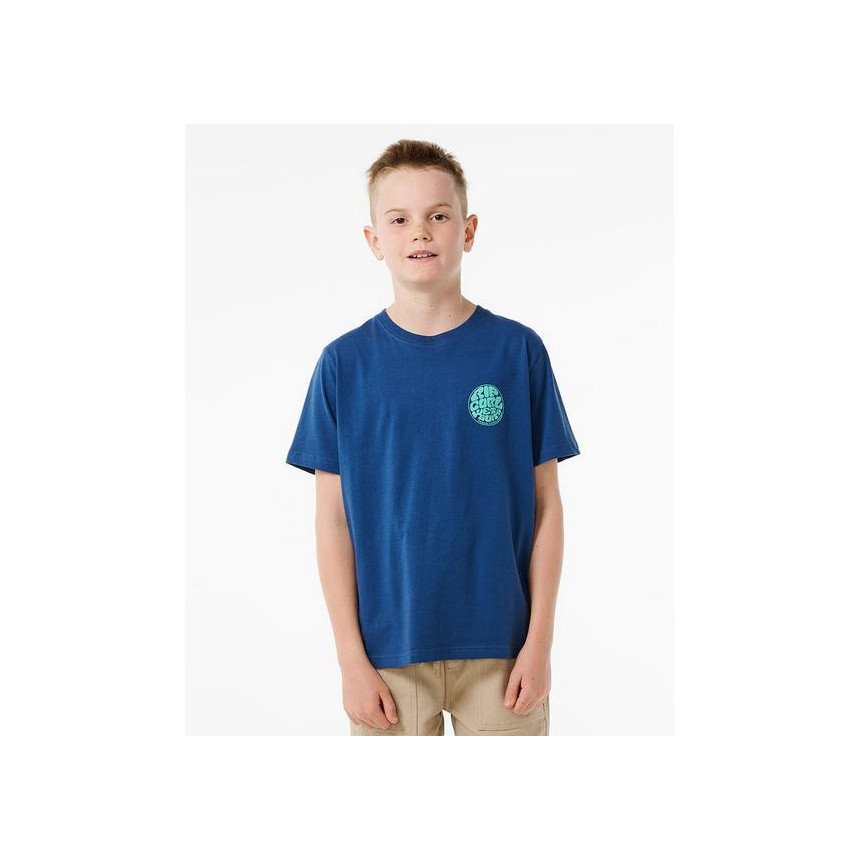 Camiseta Rip Curl Icon Tee Para Niños