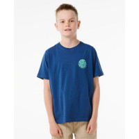 Camiseta Rip Curl Icon Tee Para Niños