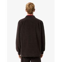 Camisa De Corte Regular De Terciopelo Para Hombre