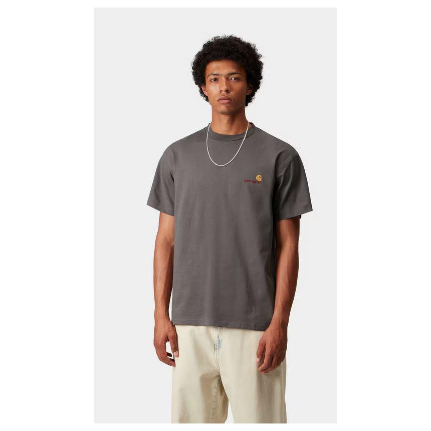 Camiseta Carhartt Wip American Script Para Hombre 