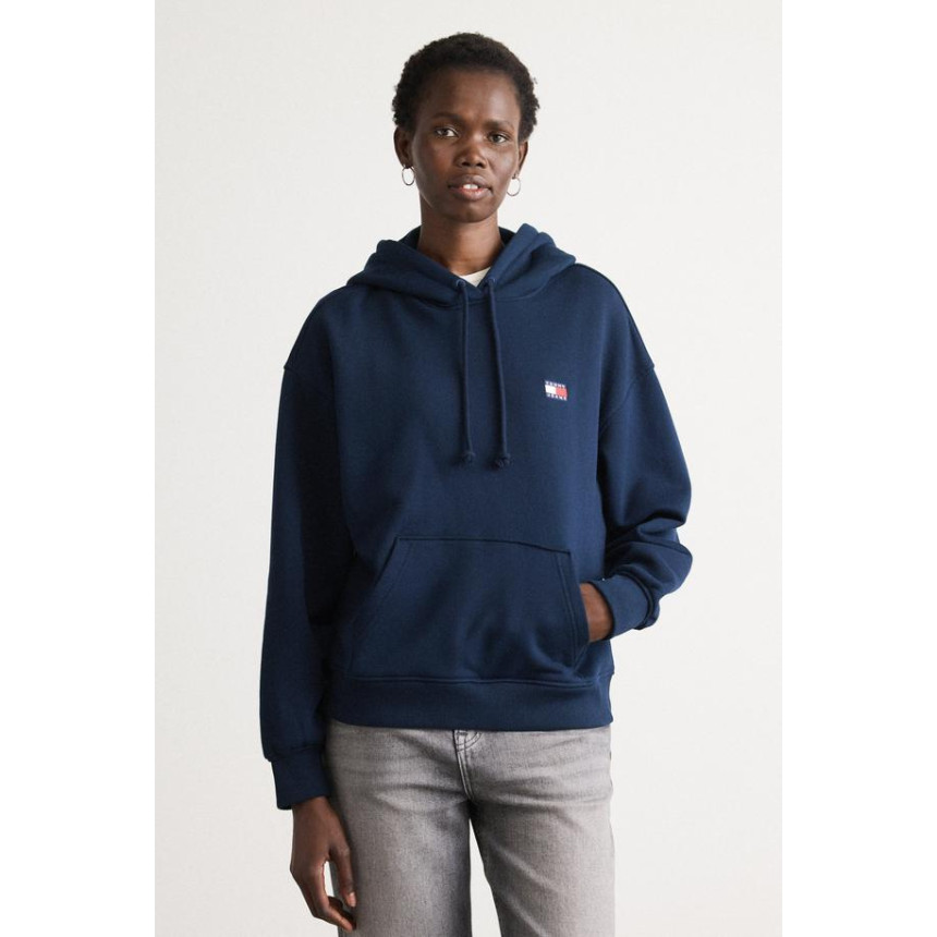 Sudadera Tommy Hilfiger Badge Hoodie Para Mujer 