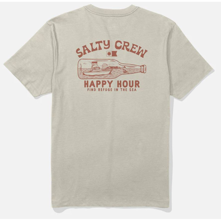 Camiseta Salty Crew Bottle Rocket Ss Para Hombre