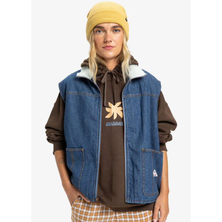 Chaleco Quiksilver Road By Night Lined Para Mujer