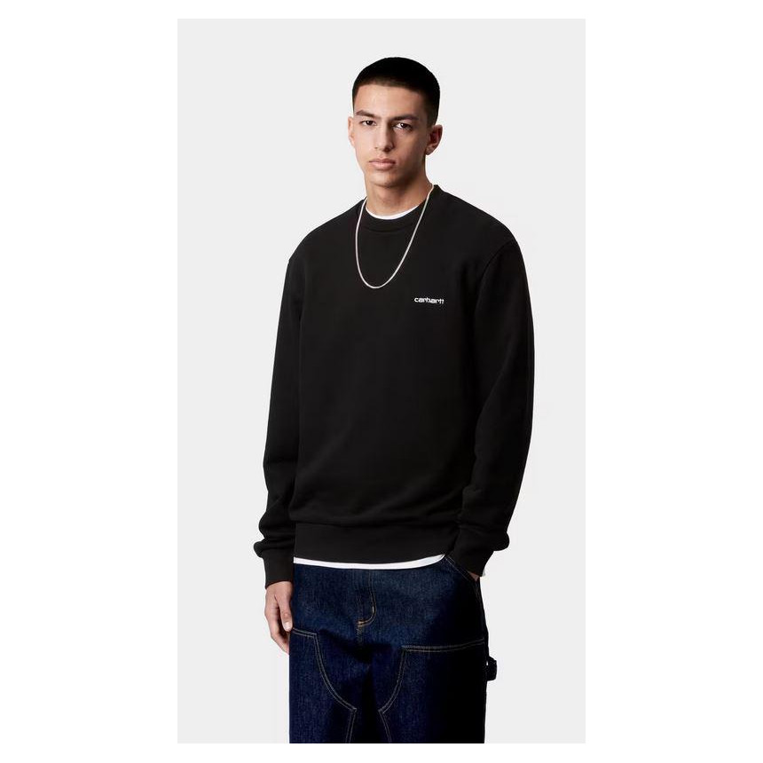 Sudadera Carhartt Wip Script Embroidery Para Hombr