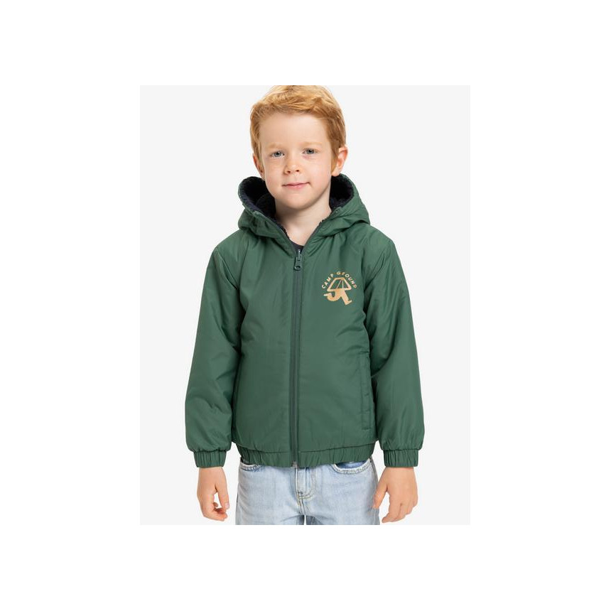 Chaqueta Quiksilver Reversible Para Niños