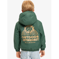 Chaqueta Quiksilver Reversible Para Niños