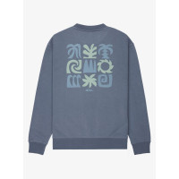 Sudadera Quiksilver Salt Water Graphic Para Hombre
