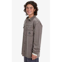 Camisa Quiksilver Mohab Washed Twill Para Hombre