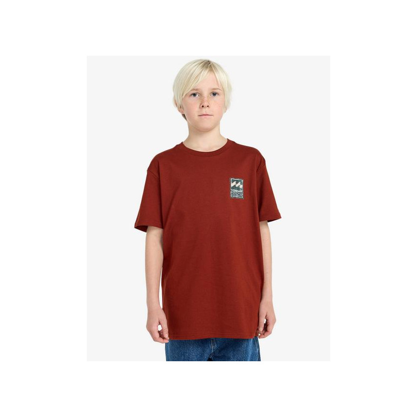 Camiseta Billabong Stamp Para Niños