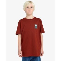 Camiseta Billabong Stamp Para Niños