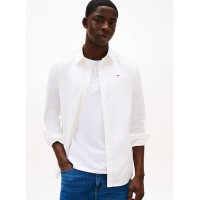 Camisa Tommy Hilfiger Slim En Popelin Para Hombre
