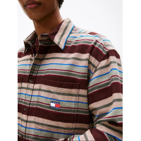 Camisa Tommy Hilfiger Utility Flannel Para Hombre