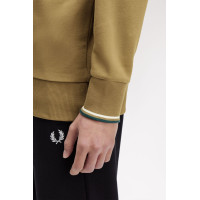 Sudadera Media Cremallera Fred Perry Para Hombre