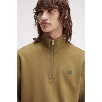 Sudadera Media Cremallera Fred Perry Para Hombre