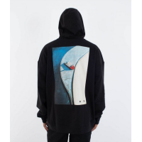 Sudadera Hurley Bcnk8 Washed Para Hombre