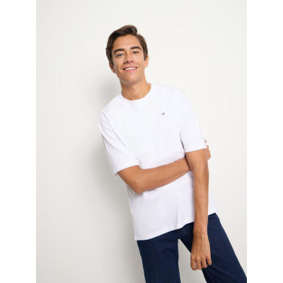 Camiseta Silbon Relaxed Fit Sport College Para Hom