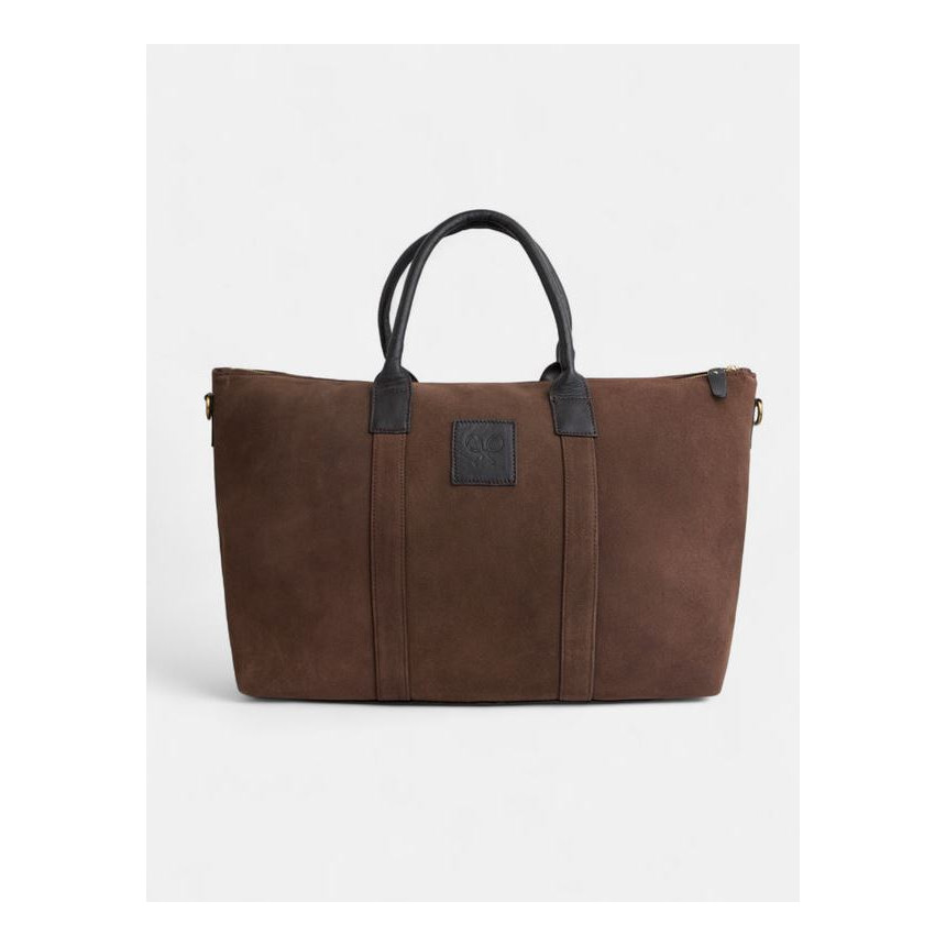 Bolsa De Viaje Silbon Piel Detalle