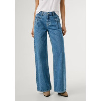 Pantalón Pepe Jeans Archive Wide Leg Para Mujer
