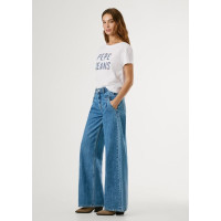 Pantalón Pepe Jeans Archive Wide Leg Para Mujer