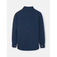 Polo Silbon Liso Manga Larga Para Hombre