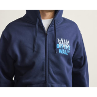 Sudadera Vans Metal Wall Full Zip Para Hombre