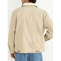 Chaqueta Rhythm Flannel Lined Cord Trucker Para Hombre