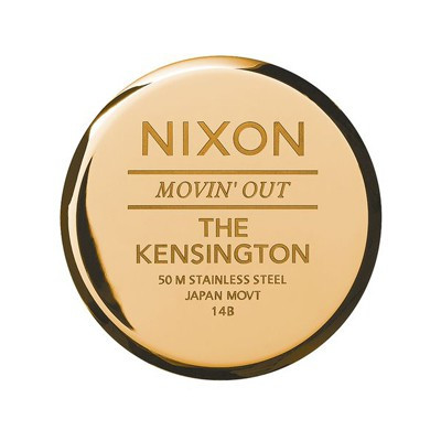 NIXON RELOJ KENSINGTON ALL GOLD/BLACK SUNRAY