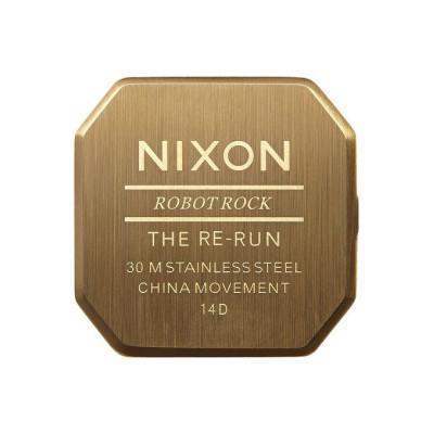 NIXON RELOJ RE-RUN 38.5MM ALL GOLD 