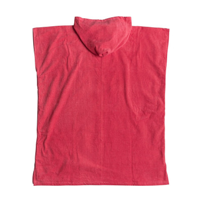 ROXY PONCHO INFANTIL PASS THIS ON ROUGE RED