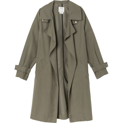 RVCA TRENCH MAC DUSTY OLIVE