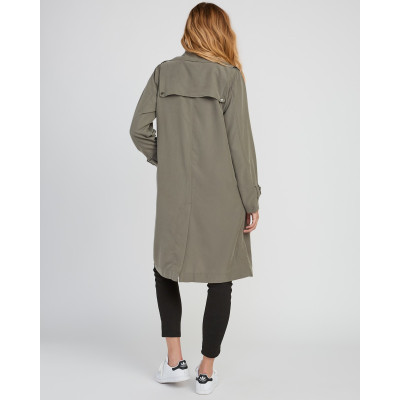 RVCA TRENCH MAC DUSTY OLIVE