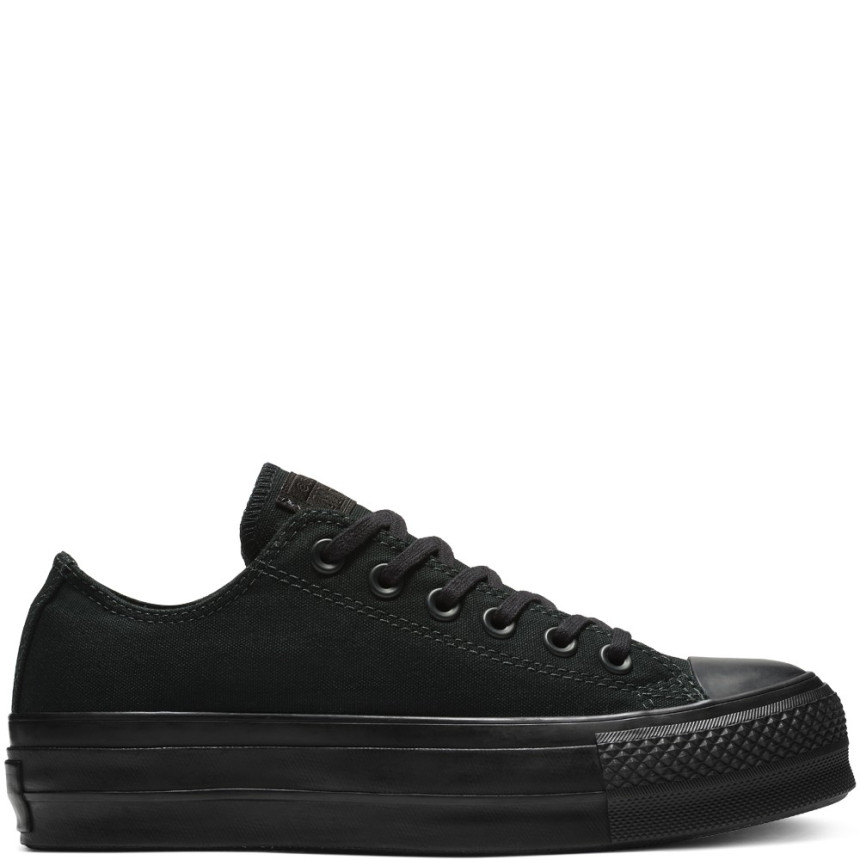 Converse Check Taylor All Star Clean Lift Low Top Black