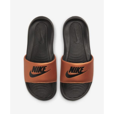 Chanclas Nike Victori One Slide Negro/ Bronce
