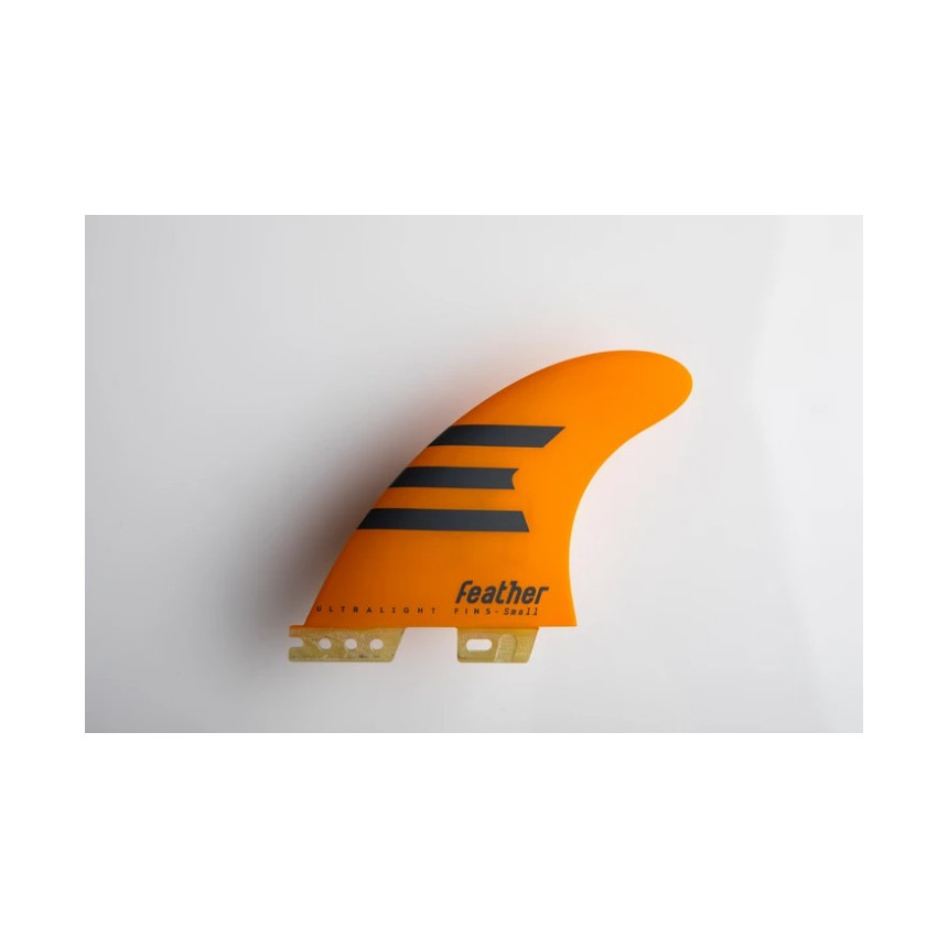Quillas Feather Fins Ultralight Click Tab Naranjas