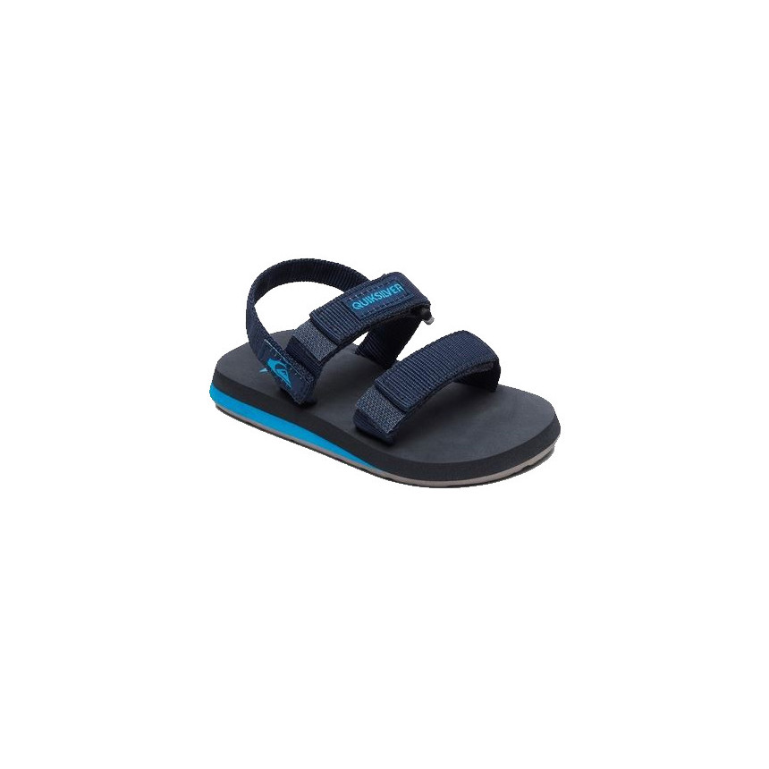 Chanclas Quiksilver Monkey Caged Baby Azul