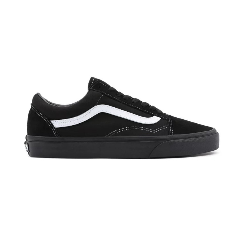 Zapas Vans Old Skool Suede/Canvas Negra y Blanca