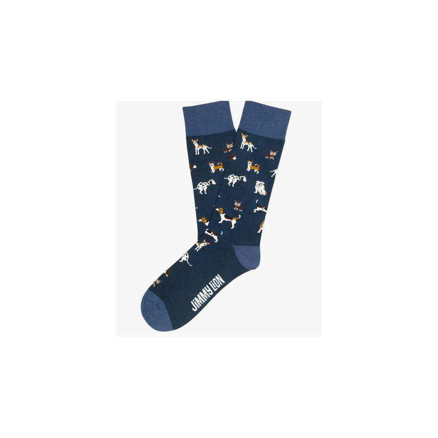 Calcetines Jimmy Lion Dogs Unisex Azul 