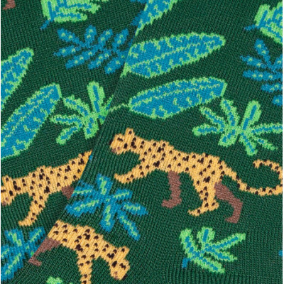 Calcetines Jimmy Lion Leopards Para Niños Verde 
